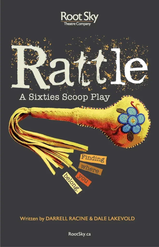 Poster for Rattle: A Sixties Scoop Play Poster for Rattle: A Sixties Scoop Play